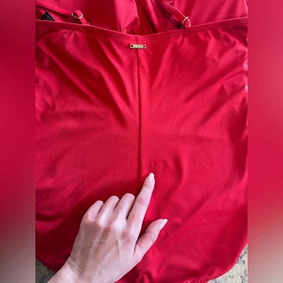 Women’s red and coal collection swimsuit size 10 - Picture 5 of 6